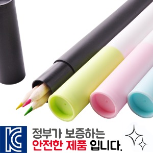 내츄럴 색연필 3p바닐라원통세트